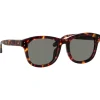 Linda Farrow Sunglasses-- Edson D-Frame Sunglasses in Tortoiseshell - LFL1385C4SUN - Eyewear - Avvenice