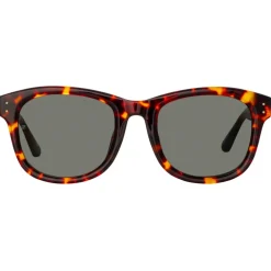 Linda Farrow Sunglasses-- Edson D-Frame Sunglasses in Tortoiseshell - LFL1385C4SUN - Eyewear - Avvenice