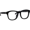 Linda Farrow Sunglasses-- Edson D-Frame Optical Glasses in Black - LFL1385C1OPT - Eyewear - Avvenice