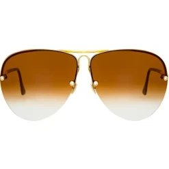 Linda Farrow Sunglasses|Sunglasses & Eyewear-- Fine Jewellery 3 C2 Oversized Sunglasses - Fine Jewellery - Eyewear - Avvenice