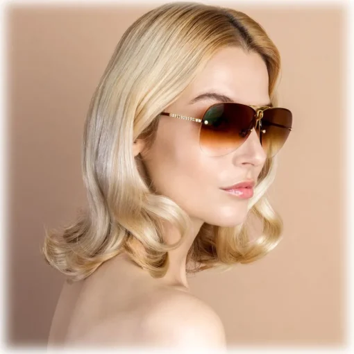 Linda Farrow Sunglasses|Sunglasses & Eyewear-- Fine Jewellery 3 C2 Oversized Sunglasses - Fine Jewellery - Eyewear - Avvenice