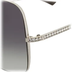 Linda Farrow Sunglasses|Sunglasses & Eyewear-- Fine Jewellery 2 C1 Oversized Sunglasses - Fine Jewellery - Eyewear - Avvenice