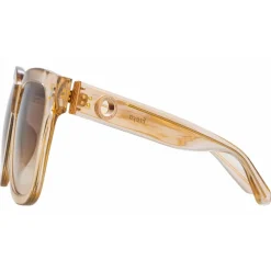 Linda Farrow Sunglasses-- Freya Square Sunglasses in Ash - LFL1175C4SUN - Eyewear - Avvenice