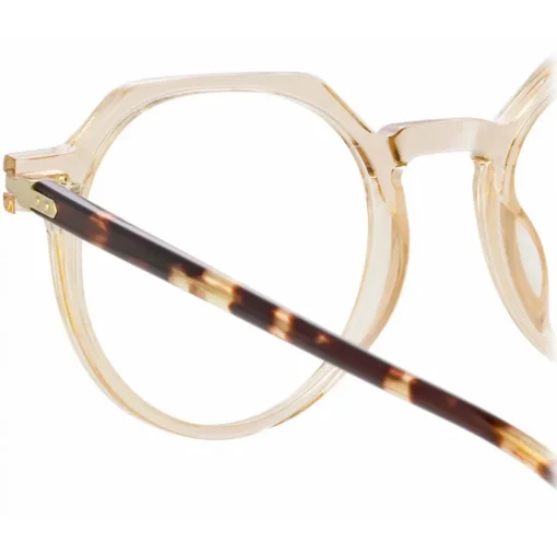Linda Farrow Sunglasses-- Griffin A Oval Optical Glasses in Ash - LF50AC5OPT - Eyewear - Avvenice