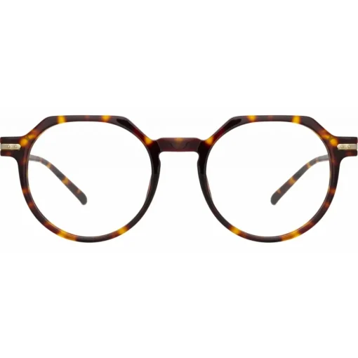 Linda Farrow Sunglasses-- Griffin Oval Optical Glasses in Tortoiseshell - LF50C2OPT - Eyewear - Avvenice