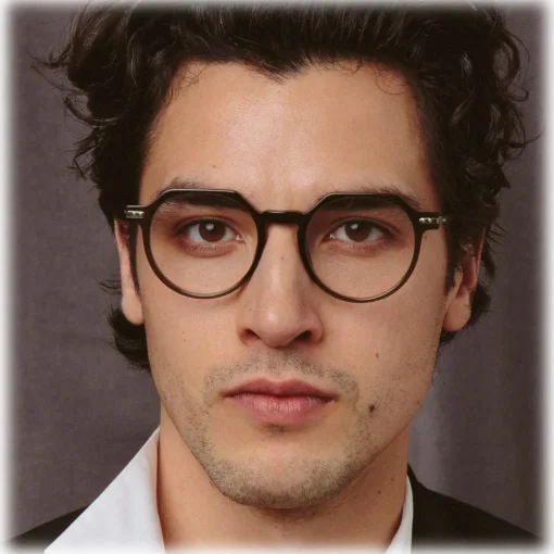 Linda Farrow Sunglasses-- Griffin Oval Optical Glasses in Tortoiseshell - LF50C2OPT - Eyewear - Avvenice