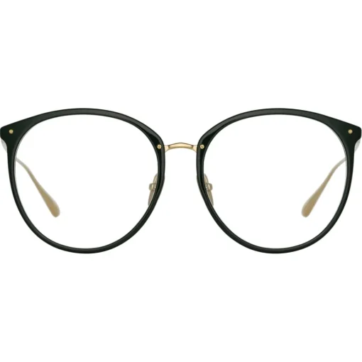 Linda Farrow Sunglasses-- Kings Oval Optical Glasses in Green - LFL747C28OPT - Eyewear - Avvenice