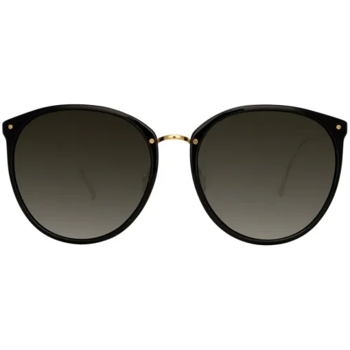 Linda Farrow Sunglasses-- Kings Oversized Sunglasses in Black - LFLC747C1SUN - Eyewear - Avvenice