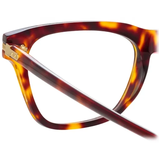 Linda Farrow Sunglasses-- Mae A Cat Eye Optical Glasses in Tortoiseshell - LF55AC2OPT - Eyewear - Avvenice