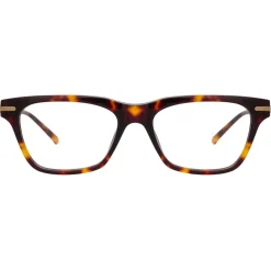 Linda Farrow Sunglasses-- Mae A Cat Eye Optical Glasses in Tortoiseshell - LF55AC2OPT - Eyewear - Avvenice