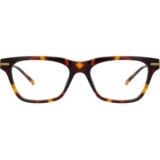 Linda Farrow Sunglasses-- Mae A Cat Eye Optical Glasses in Tortoiseshell - LF55AC2OPT - Eyewear - Avvenice