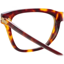Linda Farrow Sunglasses-- Mae Cat Eye Optical Glasses in Tortoiseshell - LF55C2OPT - Eyewear - Avvenice