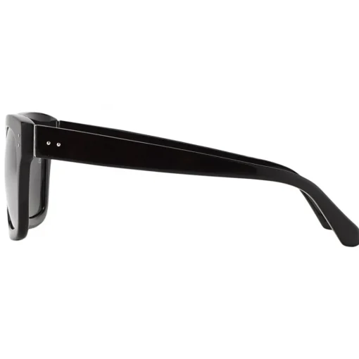 Linda Farrow Sunglasses-- Max D-Frame Sunglasses in Black Silver - LFL71C50SUN - Eyewear - Avvenice