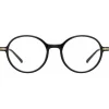 Linda Farrow Sunglasses-- Merrick A Oval Optical Glasses in Black - LF51AC1OPT - Eyewear - Avvenice