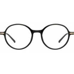 Linda Farrow Sunglasses-- Merrick A Oval Optical Glasses in Black - LF51AC1OPT - Eyewear - Avvenice