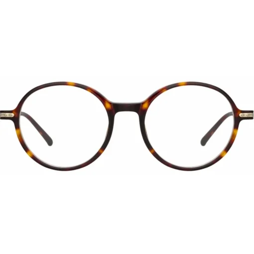 Linda Farrow Sunglasses-- Merrick A Oval Optical Glasses in Tortoiseshell - LF51AC2OPT - Eyewear - Avvenice