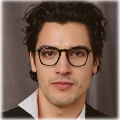 Linda Farrow Sunglasses-- Mila Square Optical Glasses in Brown - LF52C4OPT - Eyewear - Avvenice