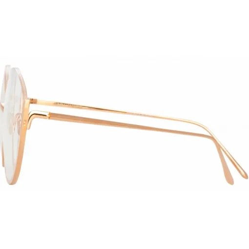 Linda Farrow Sunglasses-- Rae Cat Eye Optical Glasses in Rose Gold - LFL1144C7OPT - Eyewear - Avvenice