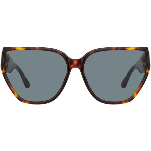 Linda Farrow Sunglasses-- Sabine Oversized Sunglasses in Tortoiseshell - LFL1298C2SUN - Eyewear - Avvenice