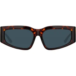 Linda Farrow Sunglasses-- Senna Cat Eye Sunglasses in Tortoiseshell - LFL1351C2SUN - Eyewear - Avvenice