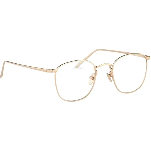 Linda Farrow Sunglasses-- SImon Square Optical Glasses in Rose Gold - LFL479C8OPT - Eyewear - Avvenice