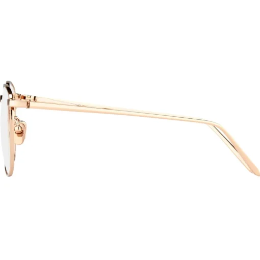 Linda Farrow Sunglasses-- SImon Square Optical Glasses in Rose Gold - LFL479C8OPT - Eyewear - Avvenice