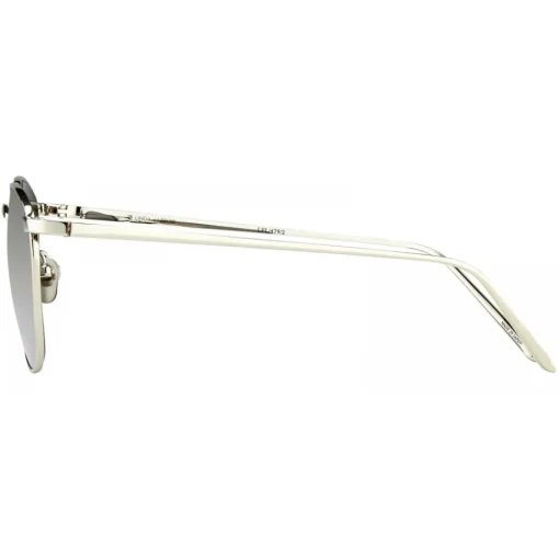Linda Farrow Sunglasses-- Simon Square Sunglasses in White Gold - LFLC479C2SUN - Eyewear - Avvenice
