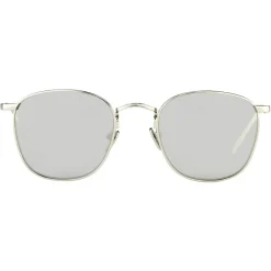 Linda Farrow Sunglasses-- Simon Square Sunglasses in White Gold - LFLC479C2SUN - Eyewear - Avvenice