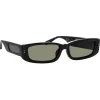 Linda Farrow Sunglasses-- Talita Rectangular Sunglasses in Black - LFL1419C1SUN - Eyewear - Avvenice