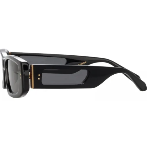 Linda Farrow Sunglasses-- Talita Rectangular Sunglasses in Black - LFL1419C1SUN - Eyewear - Avvenice