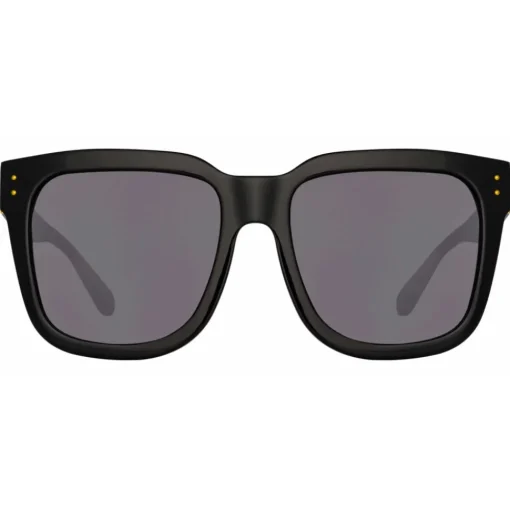 Linda Farrow Sunglasses-- The Freya Square Sunglasses in Black - LFL1175C1SUN - Eyewear - Avvenice