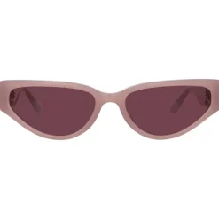 Linda Farrow Sunglasses-- Tomie Cat Eye Sunglasses in Lilac - LFL1426C2SUN - Eyewear - Avvenice
