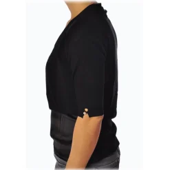 Liu Jo Tops-- Tank Top and Sweater Set - Black - Made in Italy - Luxury Exclusive Collection - Avvenice
