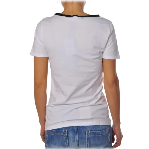 Liu Jo T-shirt-- T-Shirt with Ladybug Print - White - T-Shirt - Made in Italy - Luxury Exclusive Collection - Avvenice