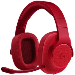 Logitech Gaming-- G433 7.1 Wired Surround Gaming Headset - Red - Gaming Headset - Avvenice