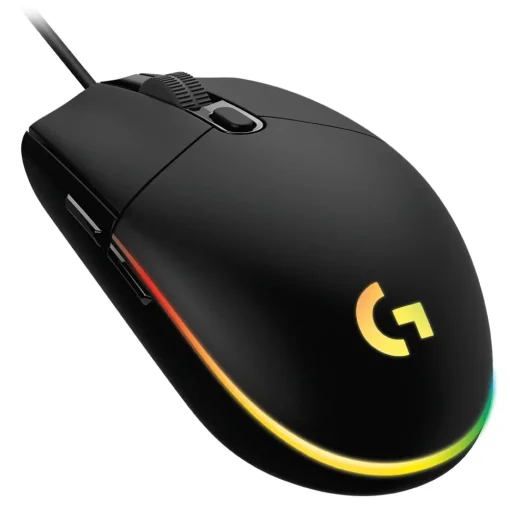 Logitech Gaming-- G203 Lightsync RGB Gaming Mouse - Black - Gaming Mouse - Avvenice