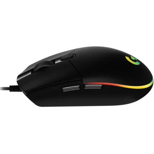 Logitech Gaming-- G203 Lightsync RGB Gaming Mouse - Black - Gaming Mouse - Avvenice