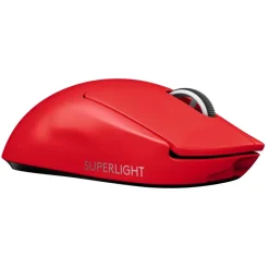Logitech Gaming-- Pro X Superlight Wireless Gaming Mouse - Red - Gaming Mouse - Avvenice