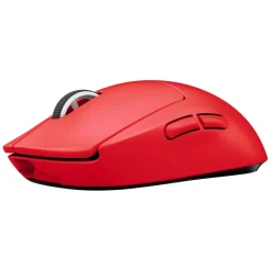 Logitech Gaming-- Pro X Superlight Wireless Gaming Mouse - Red - Gaming Mouse - Avvenice