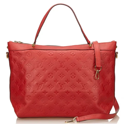 Louis Vuitton Vintage Vintage Bags-- Bastille MM Bag - Red - Leather Handbag - Luxury High Quality - Avvenice