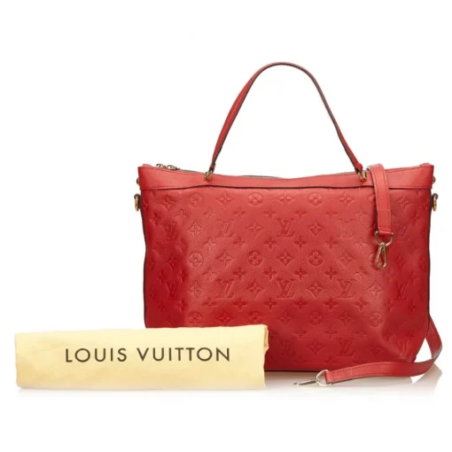 Louis Vuitton Vintage Vintage Bags-- Bastille MM Bag - Red - Leather Handbag - Luxury High Quality - Avvenice