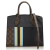 Louis Vuitton Vintage Vintage Bags-- City Steamer MM Bag - Black - Canvas Leather Calf Handbag - Luxury High Quality - Avvenice