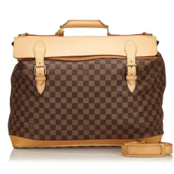 Louis Vuitton Vintage Vintage Bags-- Damier Ebene Clipper Bag - Brown - Damier Canvas and Leather Handbag - Luxury High Quality - Avvenice
