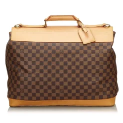 Louis Vuitton Vintage Vintage Bags-- Damier Ebene Clipper Bag - Brown - Damier Canvas and Leather Handbag - Luxury High Quality - Avvenice