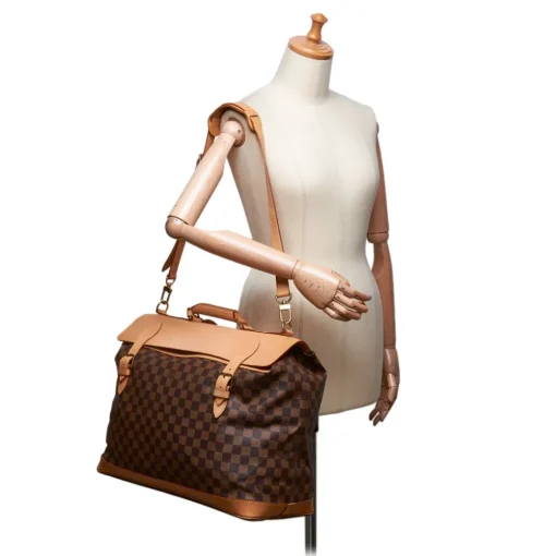 Louis Vuitton Vintage Vintage Bags-- Damier Ebene Clipper Bag - Brown - Damier Canvas and Leather Handbag - Luxury High Quality - Avvenice