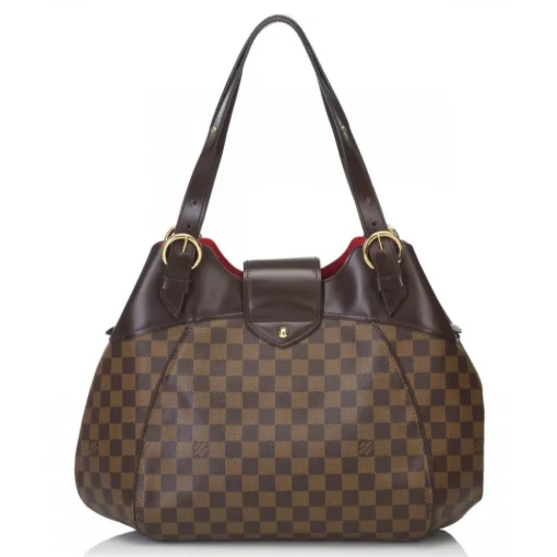 Louis Vuitton Vintage Vintage Bags-- Damier Ebene Sistina GM Bag - Brown - Damier Canvas and Leather Handbag - Luxury High Quality - Avvenice