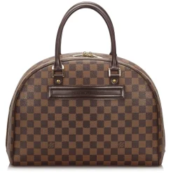 Louis Vuitton Vintage Vintage Bags-- Damier Ebene Nolita Bag - Brown - Damier Canvas and Leather Handbag - Luxury High Quality - Avvenice