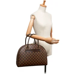 Louis Vuitton Vintage Vintage Bags-- Damier Ebene Nolita Bag - Brown - Damier Canvas and Leather Handbag - Luxury High Quality - Avvenice