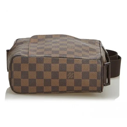 Louis Vuitton Vintage Vintage Bags-- Damier Ebene Olav PM Bag - Brown - Damier Canvas and Leather Handbag - Luxury High Quality - Avvenice