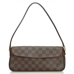 Louis Vuitton Vintage Vintage Bags-- Damier Ebene Recoleta Bag - Brown - Damier Canvas and Leather Handbag - Luxury High Quality - Avvenice